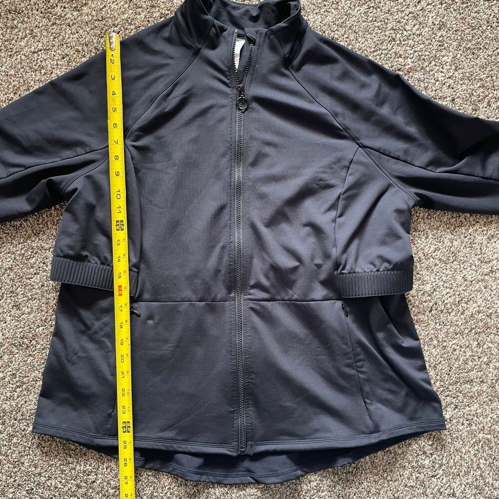 Fabletics Trinity Performance Black Jacket Women’… - image 3